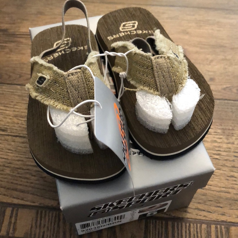 Skechers toddler boy sandals NWT